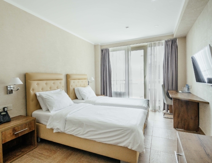 2-местное станд. с балк. катег. В, корп. 2 - Отель Amza Park Hotel / Амза Гагра