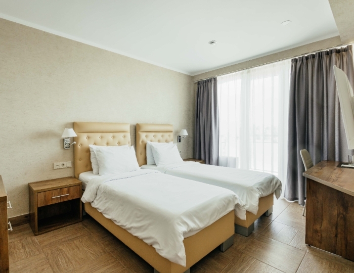 4-мест. 2-комн. семейный с балк. - Отель Amza Park Hotel / Амза Гагра